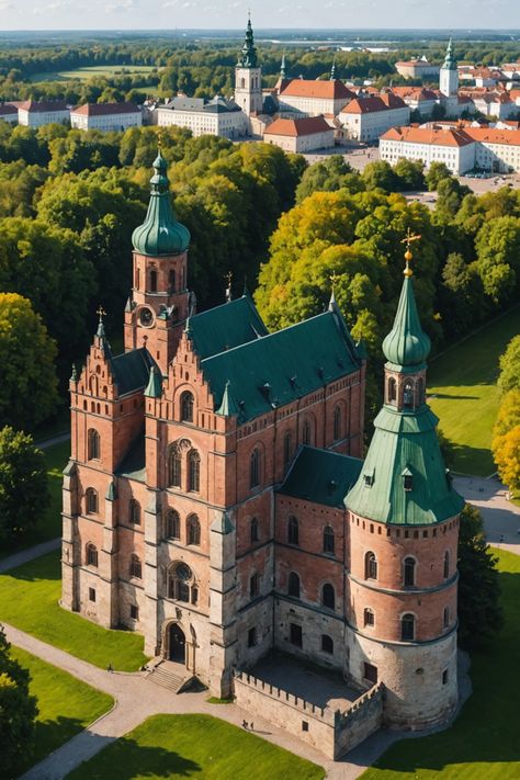 Step Back in Time: Explore These Historical Landmarks in Lithuania! Hill Of Crosses Lithuania, Castle On An Island, Trakai Castle, Hill Of Crosses, Nice Places, Historical Landmarks, Natural Scenery, Architectural Features, Step Back