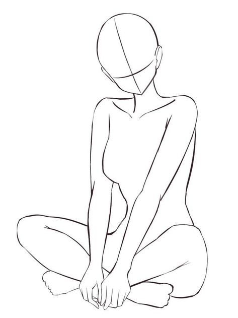 Anime Female Drawing Base, Fun Poses Drawing Standing, Fem Body Base, Anime Base Female Pose, Fem Body Drawing Reference, Anime Base Female Ych, Poses Reference Drawing Female, Female Body Drawing Base, Base Female Pose