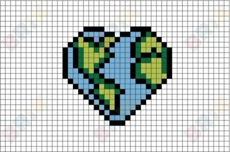 Pixel Art Coeur, Heart Pixel Art, Pixel Art Animals, Modele Pixel Art, 8 Bit Art, Graph Paper Drawings, Easy Pixel Art, Pixel Art Templates, Pixel Drawing