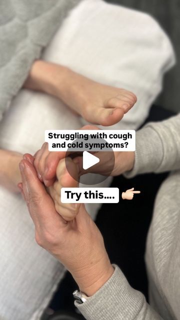 Claire | Reflexologist and Mentor on Instagram: "🌿 Feeling under the weather? Cough and cold season is in full swing, and I’ve had many clients this week with those pesky symptoms. 🤧 Did you know that specific reflexology points on your feet can help activate your body’s natural healing process and bring much-needed relief. 🌬️

Check out the reel and give yourself some TLC! 💆‍♀️

#ReflexologyRelief #ColdandFlu #NaturalHealing #BoostYourImmunity #CoughRelief #FootMassage #reflexology" Reflexology For Nausea, Reflexology For Cough, Toddler Cold, Healing Reflexology, Reflexology Points, Cough Relief, Hand Reflexology, Feeling Under The Weather, Cold Symptoms