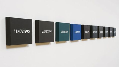 On Kawara On Kawara, Albert Marquet, Monochromatic Background, Franz West, William Nicholson, Handmade Boxes, John Turturro, Mary Higgins Clark, Rogue Traders