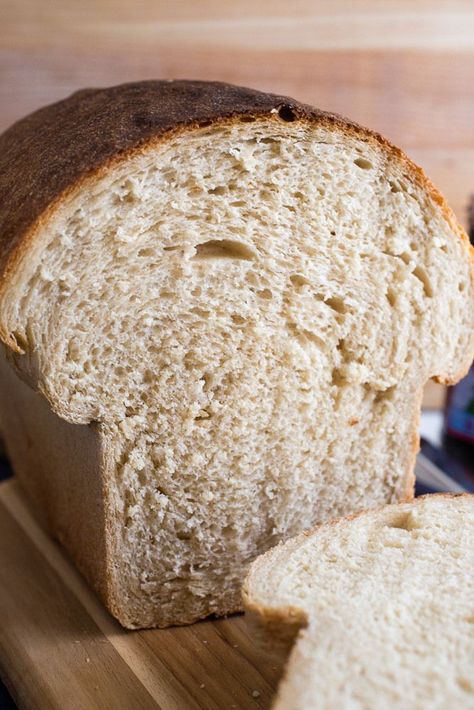 Whole Wheat Sandwich Bread, Wheat Sandwich Bread, Honey Wheat Bread, Sourdough Bread Sandwiches, Sourdough Sandwich, Oatmeal Bread, Homemade Oatmeal, Sandwich Bread Recipes, Honey Wheat