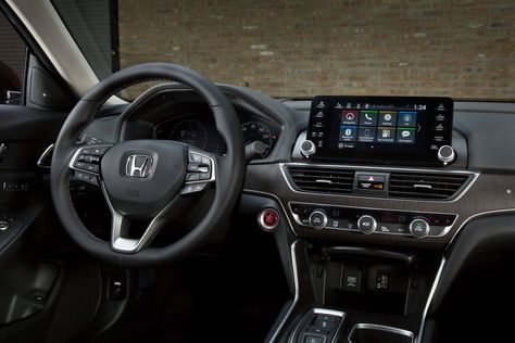 2018 Honda Accord Review: First Drive | News | Cars.com Honda Accord Interior, Arrow Pointing Left, 2018 Honda Accord, 2013 Honda Accord, Mid Size Sedan, Honda Accord Sport, New Luxury Cars, Honda Accord Ex, Honda Civic Ex