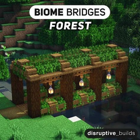 Minecraft Building Designs😇 on Instagram: “4 bridge designs by @disruptive_builds 👉Follow @awesomebuild for more ▪︎Like this post ▪︎Comment your thoughts ▪︎Save for later ▪︎Share…” Minecraft Bridge Design, Minecraft Building Designs, Minecraft Bridge, Minecraft Inspo, Building Designs, Pocket Edition, Minecraft Builds, Bridge Design, Minecraft Building