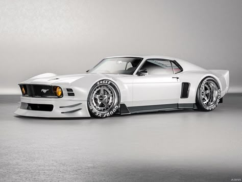 ArtStation - '70 Ford Mustang Boss 302 Widebody | CGI Bugatti Chiron Aesthetic, Chiron Aesthetic, Transportation Art, Mustang Boss 302, Ford Mustang Boss, Ford Mustang Car, Aesthetic Cool, Pimped Out Cars, Wheel Art