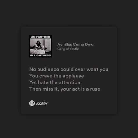 Achilles Come Down, Achilles Come Down Lyrics, Gang Of Youths, King Book, Music Things, Lyrics Aesthetic, Concept Board, Hozier, Phone Themes