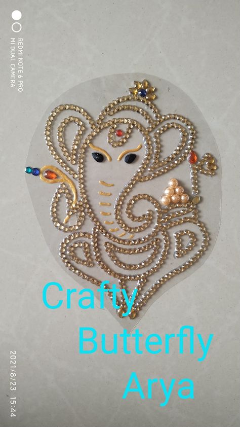 Aari Work Ganpati Design, Beads Work Design, Ganpati Design, Aari Work Designs Pattern, Aari Work Designs Pattern Hand Embroidery, Ganesh Pic, Ganpati Rangoli, Sis Quotes, Mouse Drawings