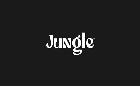 Jungle Logo, Jungle Music, Logo Wear, Jungle Gym, Music Logo, Typography Letters, Typography Logo, Showroom, Typography