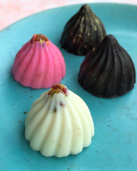 Various chocolate flavours modak #dsp chocolate Chocolate Modak Photography, Chocolate Modak, Picture Of Nature, Some Motivational Quotes, Chocolate Recipes Homemade, Gudi Padwa, Recipes Homemade, Hand Embroidery Design Patterns, Mandala Design Art