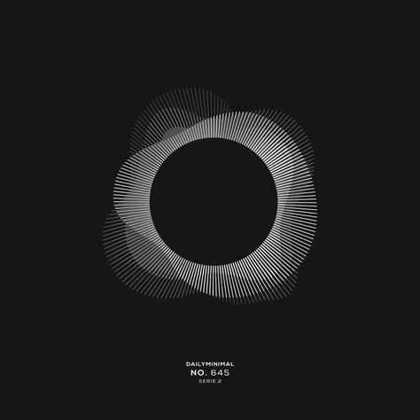 Daily Minimal, Sound Logo, Circular Logo, Geometric Poster, 카드 디자인, Design Minimalista, Generative Art, 로고 디자인, Logo Design Inspiration