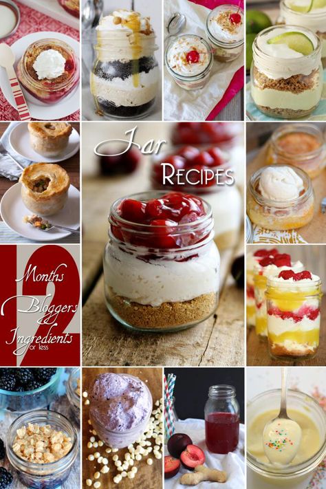 Cobbler In A Jar, Raspberry Trifle, Pie In A Jar, Desserts In A Jar, Homemade Vanilla Pudding, Food In A Jar, Icebox Desserts, Different Desserts, Jar Desserts