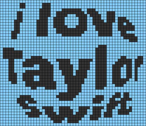 Taylor Swift Crochet Tapestry Pattern, Chappell Roan Alpha Pattern, Taylor Swift Minecraft, Taylor Swift Alpha Pattern, Alpha Grids, Alpha Crochet Patterns, Alpha Pattern Crochet, Graph Drawings, Crochet Pixel Grid