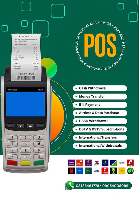 Pos Poster Design, Pos Banner Design Nigeria, Pos Flyer Designs, Pos Banner, Finance Poster, Outdoor Catering, Photo Frame Images, Pos Design, Gold Logo Design