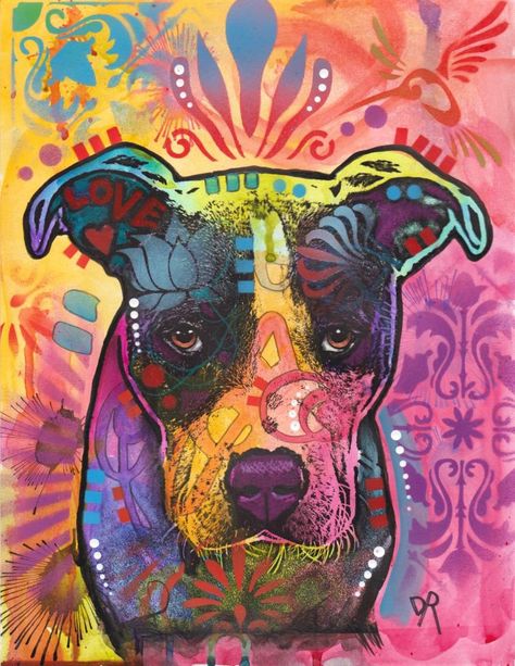 Dean Russo Art, Angel Wings Art, Art Painting Abstract, Pitbull Art, Dog Pop, Malinois Dog, Dog Pop Art, Wings Art, Dean Russo