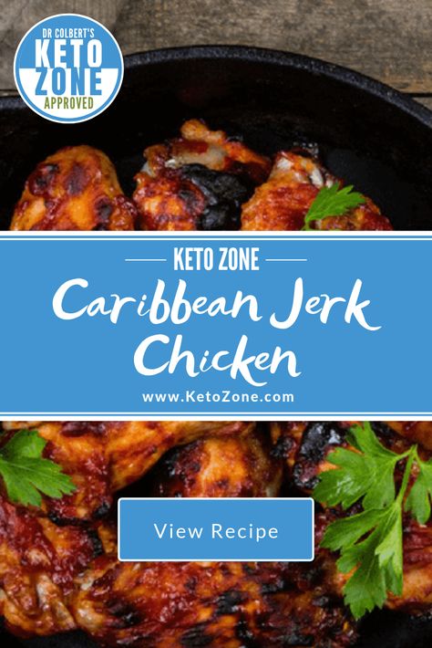 Chicken Broth Recipes Soup, Bulletproof Recipes, Jerk Chicken Recipe, Keto Broccoli Cheese Soup, Chicken Keto, Caribbean Jerk Chicken, Zone Diet, Chicken Skin, Jerk Chicken