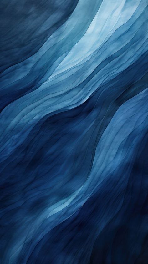 Blue wallpaper backgrounds wave abstract. | premium image by rawpixel.com / Boom Navy Blue Boho Wallpaper Iphone, Blue Wave Background Aesthetic, Blue Painting Background, Blue Cover Aesthetic, Navy Blue Minimalist Wallpaper, Fluidity Aesthetic, Blue Wallpaper For Men, Blue Water Wallpaper Aesthetic, Waves Background Aesthetic