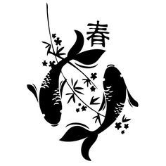 Fish Stencil, Koi Fish Drawing, Japanese Koi Fish, Koi Art, Koi Tattoo, Japanese Fish, Koi Fish Tattoo, Carpe Koi, Japanese Koi