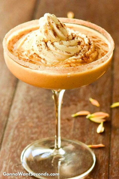 Pumpkin Pie Martini Recipe, Bar Specials, Pumpkin Martini, Pumpkin Bars With Cream Cheese, Pumpkin Pie Martini, Spiced Cocktail, Bars With Cream Cheese Frosting, Whipped Pumpkin, Bars With Cream Cheese