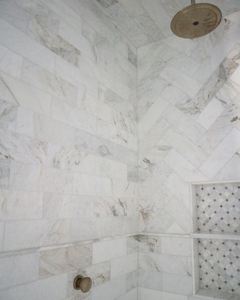 Evan Crowe — CroweBuilt Homes on Instagram: "Happy FRIDAY! Today we’re sharing the master shower from the #prothroproject. This bianco orion marble is carried up on the ceiling creating an oasis for our homeowners. 🧖🏻‍♀️🧖🏼‍♂️💆🏼‍♀️ #showergoals #crowebuilthomes . . . #hgtv #slhomes #keepcraftalive #fixerupperstyle #mybhg #houseandhome #styleathome #inspire_me_home_decor #ighome #igersatlanta #finehomebuilding #modernfarmhouse #contractorsofinsta #slcustombuilder #southernlivingcustombuilder Bianco Orion, Marble Shower Tile, Master Shower, Fixer Upper Style, Inspire Me Home Decor, Marble Bathroom, Marble Tile, Bathroom Renos, The Ceiling