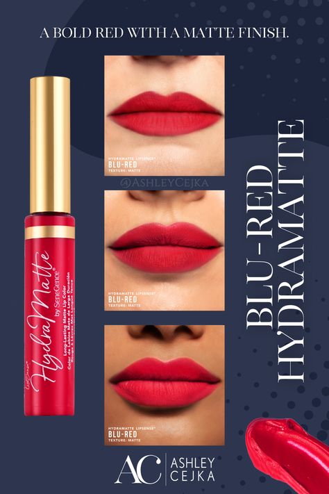 Hydramatte Lipsense, Lipsense Lip Colors, Senegence Makeup, Long Lasting Lip Color, Lipsense Colors, Different Skin Tones, Matte Lip Color, Makeup Game, Lip Designs