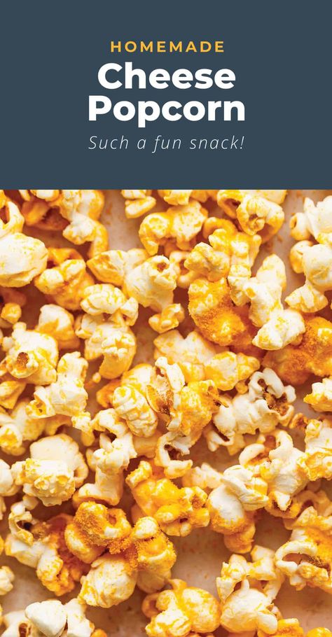 We love this delicious cheese popcorn recipe. It is the perfect snack for movie night. Cheesy Popcorn Recipe, Cheese Popcorn Recipe, Popcorn Recipes Cheese, Cheesy Popcorn, Cooking Popcorn, Popcorn Recipes Easy, Spicy Popcorn, Cheese Popcorn, Cheesy Snack