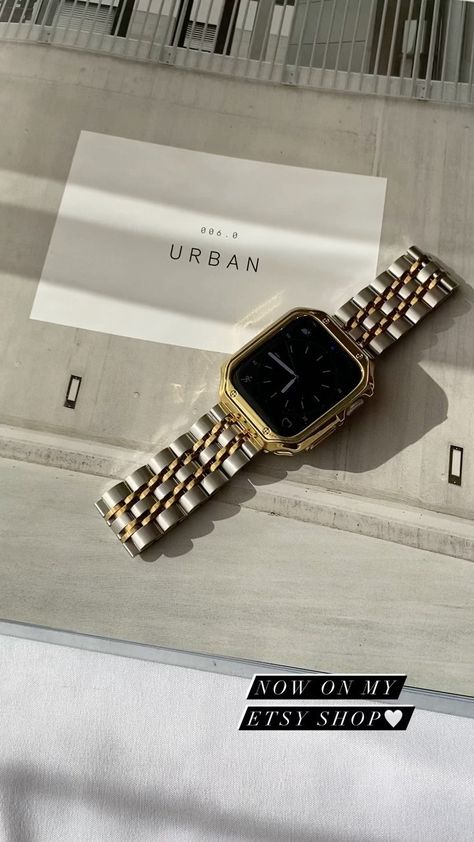 bandable_official on Instagram: I present to you my new favourite HULU Apple Watch Band😍 I am simply in love.. Now on my Etsy store! Link in bio #applewatchband… Apple Watch Stainless Steel, Black Apple, Love Now, Apple Watch Strap, Stainless Steel Band, Apple Watch Band, Casio Watch, Michael Kors Watch, Apple Watch Bands