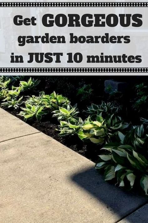 Most people struggle with perfect garden borders, but these ideas are gorgeous - and take just 10 minutes These are all so simple! #diy #garden #outdoor #yard #landscaping #home #gardening Garden Diy Decoration Ideas, Patio Layout Design, Modern Gardening, Keyhole Garden, Hometalk Diy, Patio Layout, Outdoor Sanctuary, Border Ideas, Garden Border