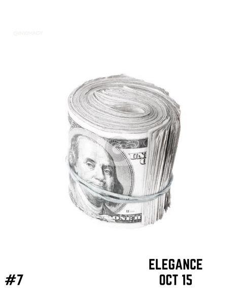 DAY 004 — ELEGANCE 💲 CATCH UP ON THE FOURTH PIECE OF “VALUES OF ALVARÓ.” A CHARACTER NARRATIVE ON @maisonalvaro. 💜 #10out 𝙃𝘼𝙎𝙃𝙏𝘼𝙂𝙎: #elegance #in10macy #explore Money Icons, Metallic Jeans, Png Aesthetic, Super Rich Kids, Black N White, Star Girl, Phone Themes, New Wall, White Aesthetic