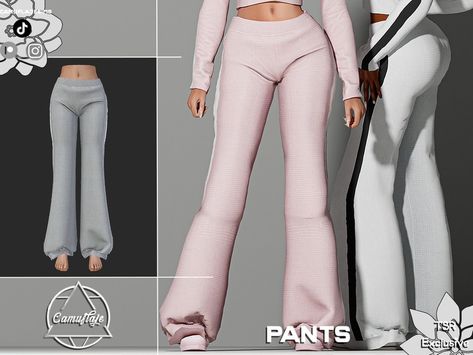 Sims 4 Base Game Mods, Sims 4 Bottoms, Sims 4 Elder Cc, Sims 4 Cheats, Blouse And Pants, Sims 4 Cas Mods, Sims Clothes, Sims 4 Cc Kids Clothing, Play Sims 4