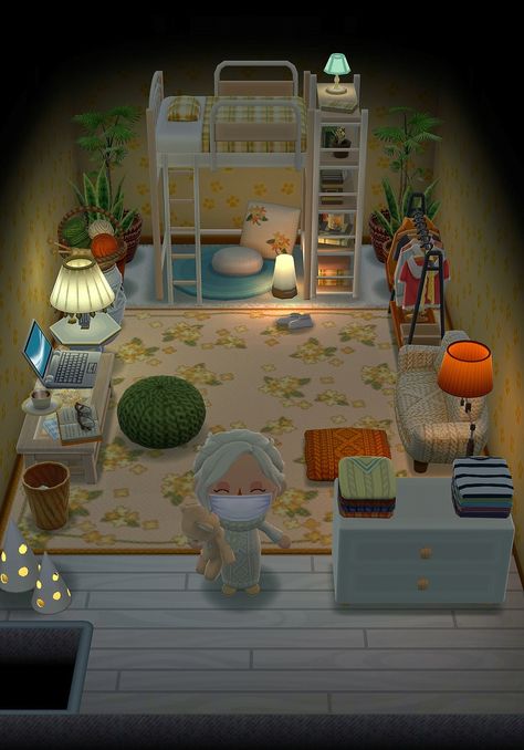 Animal Crossing Pocket Camp Camper, Animal Crossing Pc, Camp House, Pocket Camp, Animal Crossing Pocket Camp, Camper Ideas, Animal Crossing Game, All About Animals, Gaming Decor