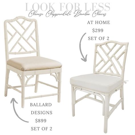 Shop Dayna Side Chairs with Sandberg … and other curated products on LTK, the easiest way to shop everything from your favorite creators. Chinese Chippendale Chairs Dining Room, Preppy Dining Room, Chinoiserie Dining Chairs, Chinoiserie Dining Room, Chippendale Dining Chairs, Chinese Chippendale Chairs, Comfy Living Room Decor, Chippendale Furniture, Bamboo Dining Chairs