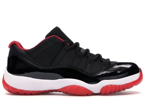 JORDAN 11 RETRO LOW BRED. #jordan #shoes Jordan 11 Low Bred, Jordan 11 Bred, Air Jordan 11 Low, Jordan 11 Low, Top Basketball Shoes, Nike Air Jordan 11, Jordan 11 Retro Low, Popular Sneakers, Purple Cat