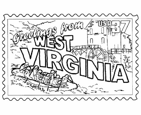 have the students research a state, the students need create their own postcard advertising for the state and all it has to offer in history and attractions Culture Coloring Pages, Homestead Crafts, Draw Challenge, Kids Travel Journal, Family History Projects, Scrapbook Printables Free, Louisiana History, States And Capitals, State Symbols