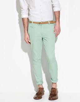 combo & buy pants Mens Jeans Outfit, Green Chinos Men, Chinos Men Outfit, Mint Green Pants, Mint Pants, White Oxford Shirt, Green Chinos, Pants Outfit Men, Green Trousers