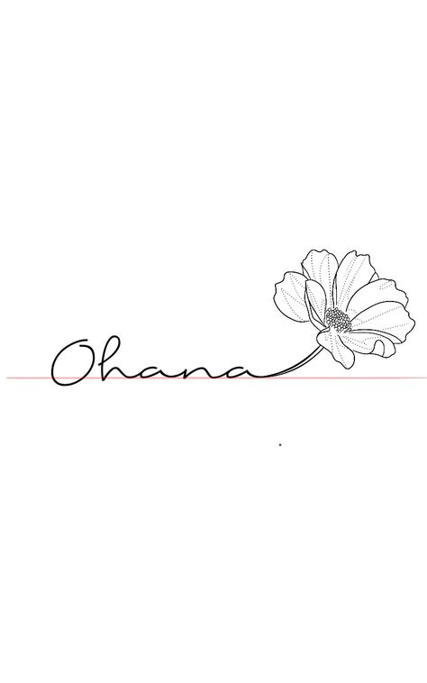 Name Tattoos For Girls, Hawaiian Flower Tattoos, Athena Tattoo, Cursive Tattoo, Ohana Tattoo, Magic Runes, Card Tattoo Designs, Cursive Tattoos, Orchid Tattoo