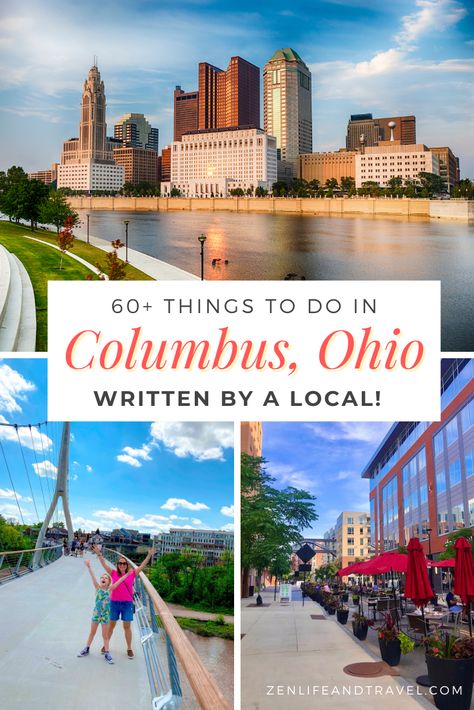 This huge guide to Columbus, Ohio was written by a local! It includes 60+ different activities that can be found in Columbus and the surrounding suburbs. This Columbus guide includes things for kids and adults - sports, food, outdoor activities, artsy activities, festivals, and so much more! Fun Things To Do In Columbus Ohio, Things To Do Columbus Ohio, What To Do In Columbus Ohio, Columbus Ohio With Kids, Columbus Ohio Things To Do In, Artsy Activities, Ohio Adventures, Food Outdoor, Activities For Couples