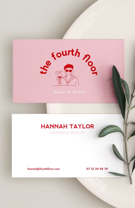 Buissness Cards, Card Branding Design, Graphic Designer Studio, Business Card Gallery, Food Business Card, Trendy Business Cards, Restaurant Business Cards, Modern Business Cards Design, Name Card Design