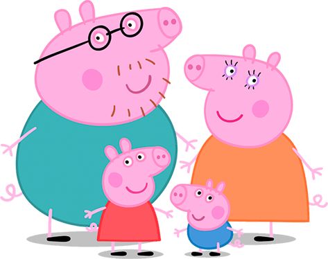 Imagenes de Peppa Pig | Imágenes para Peques Peppa Pig Imagenes, Peppa Pig House, Peppa Pig Wallpaper, Pig Png, Peppa Pig Family, Pig Crafts, Pig Wallpaper, Pig Birthday Party, Pig Family