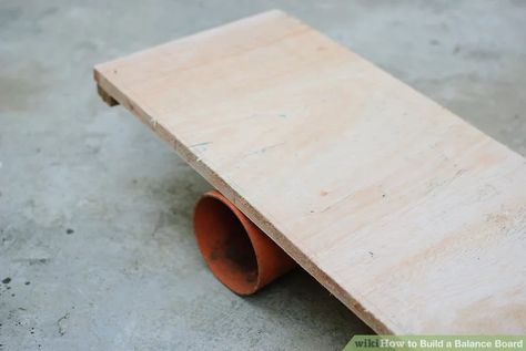 Diy Balance Board, Build Core Strength, Hockey Kids, Toy Maker, Decorating Themes, Balance Board, Play Centre, Core Strength, How To Make Diy