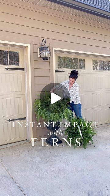 Amelia | Home Decor & DIY on Instagram: "Run don’t walk because @loweshomeimprovement has their Boston ferns on sale right now through April 22 for 2 for $20 regularly $16. 

If you want to easily make a big impact with your planters then ferns are the way to go. I have used ferns for years in my planters and am never disappointed. 
Easy to maintain with just watering. You can even bring them inside your garage or a warmer area before the first frost and use them again the following year. 

#planters #ferns #lowes #gardeningtips #outdoorliving #planter #plantstyling #plantlover" Home Decor Diy, April 22, Way To Go, Plant Lover, Gardening Tips, Decor Diy, Outdoor Living, Boston, Right Now