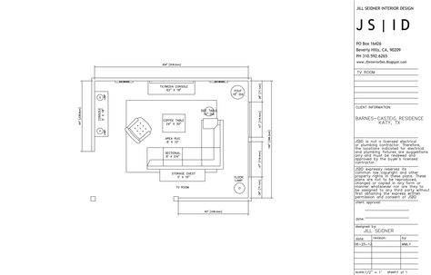 Katy, TX Online Design Project, TV Room Furniture Floor Plan Layout, Option 2, CAD by Sheena Murphy for JSID. www.JSInteriorDes.Blogspot.com Man Cave Layout, Tv Room Furniture, Plan Layout, Interior Design Drawings, Floor Plan Layout, Katy Tx, Tv Room, Design Project, Online Design