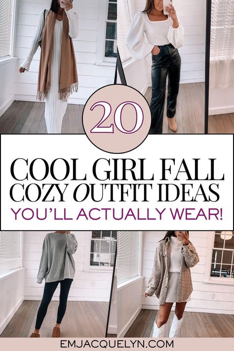 Refresh your wardrobe with Effortless Fall Outfits that showcase the best of Women's Style. Explore a variety of Women's Autumn Outfit ideas, from statement pieces to timeless classics. Stay stylish and comfortable with looks that make dressing for the cooler months a breeze, no matter the occasion. Autumn Weekend Outfit, Fall Casual Outfits Women Weekend Style, Casual Weekend Outfits For Women, Girls Weekend Outfits, Effortless Fall Outfits, Weekend Getaway Outfits, Fall Weekend Outfits, Casual Thanksgiving Outfits, Casual Autumn Outfits Women