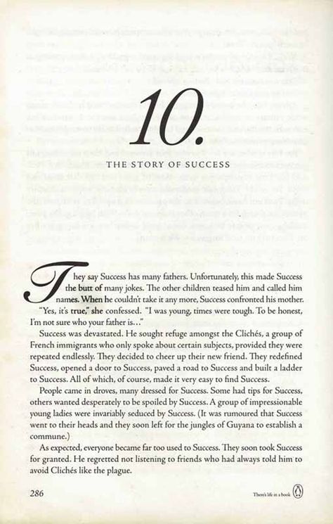 Success/Chapter 3/Love Signs | Young and Rubicam Singapore | Penguin Books Malaysia | D&AD Awards 2008 Pencil Winner | Press Advertising | D&AD Typography Book Layout, Chapter Design, Heading Design, Book Formatting, Book Chapter, Typography Book, Book Binding Diy, Page Layout Design, Graphic Design Books