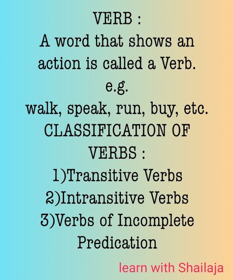 Definition and examples of Verb Classification of verbs Verb Definition, Intransitive Verb, Transitive Verb, Verb Words, Verb Examples, Workplace Quotes, Common Nouns, Cutie Quote, English Grammar Worksheets