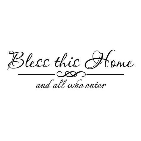 God Bless This Home, Bless This Home, Bless This Home Sign, Christian Room, Christian Room Decor, Stickers Christian, Home Entryway, Camper Signs, Blessing Words