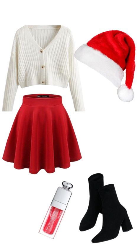 Jingle bell rock Jingle Ball Outfit Ideas, Ball Outfits, Cute Christmas Ideas, Concert Ideas, Christmas Fits, Xmas Outfits, Christmas Idea, Spirit Week, Jingle Bell