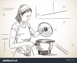 2,591 Cooking Women Sketch Images, Stock Photos & Vectors | Shutterstock Women Sketch, Sketch Images, Woman Sketch, Line Art Vector, Creative Drawing Prompts, Hand Drawn Logo, Hand Drawn Vector Illustrations, Vector Sketch, Vintage Drawing