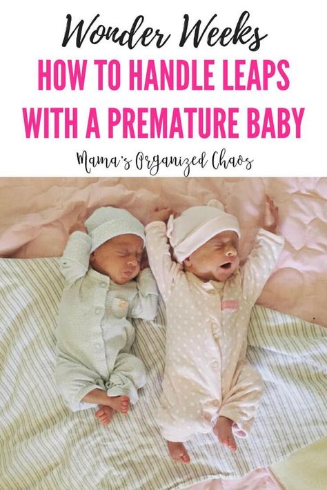 How to the Handle Wonder Weeks With a Premature Baby #wonderweeks #leaps #milestones #baby #premature #nicu Wonder Weeks, Newborn Hacks, Preemie Babies, Baby Sleep Problems, Premature Baby, Before Baby, Baby Massage, Baby Tips, After Baby