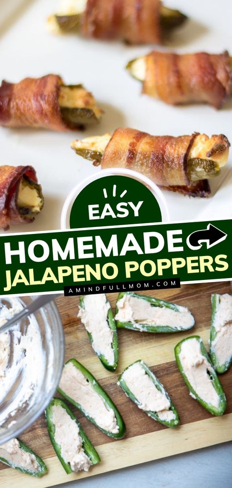 Homemade Jalapeno Poppers Jalapeno Cream Cheese Bacon Wrapped, Easy Bacon Wrapped Jalapeno Poppers, Cream Cheese Filled Jalapenos, Bacon Wrapped Jalapeños, Jalepeno Poppers Bacon Wrapped, Jalapeno Poppers Bacon Wrapped, Homemade Jalapeno Poppers, Jalapeno Bacon Wrapped, Easy Jalapeno Poppers