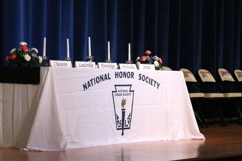 2016 NHS Inductions Njhs Induction Ceremony Ideas, National Junior Honor Society Ideas, Beta Club Induction Ceremony, Nhs Induction Ceremony, National Art Honor Society, National Elementary Honor Society, National Honor Society Shirt, National Honor Society Induction, Honors Society Induction